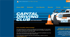 Desktop Screenshot of capitaldrivingclub.com